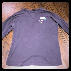 Diesel long sleeved gray shirt